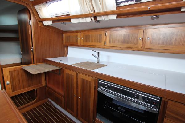 Faurby 335 with mahogany interior
